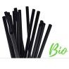 Fatigati Cannucce Nere 500pz. biodegradabili e compostabili 5x200mm...