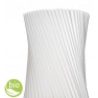 Fatigati Cannucce bianche 500pz biodegradabili compostabili 5x200mm...