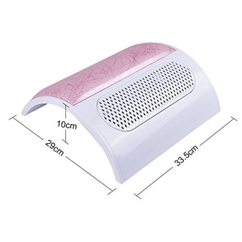 Aspiratore ricostruzione unghie 3 ventole aspira polvere nail art manicure mani