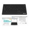 Hongu Tastiera bluetooth wireless ricarica USB portatile compatibil...