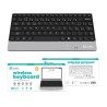 Hongu Tastiera bluetooth wireless ricarica USB portatile compatibil...