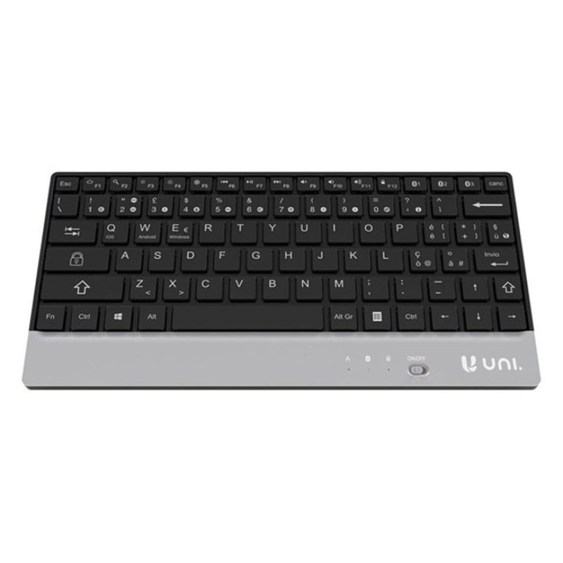 Hongu Tastiera bluetooth wireless ricarica USB portatile compatibil...