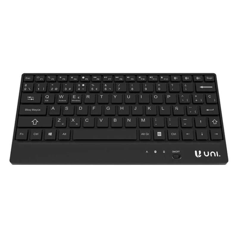Hongu Tastiera bluetooth wireless ricarica USB portatile compatibil...