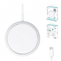 Caricabatterie magnetico QI wireless Magsafe caricatore universale 15 W cavo 1M