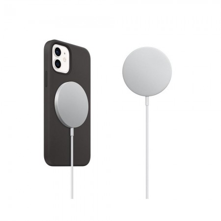 Caricabatterie magnetico QI wireless Magsafe caricatore universale 15 W cavo 1M