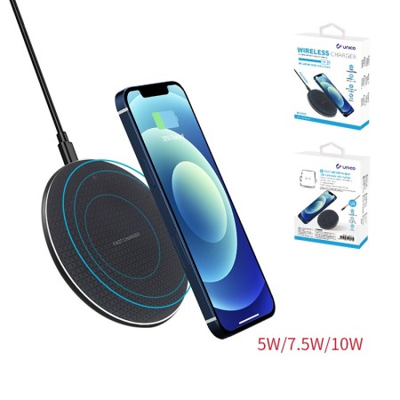 Caricatore wireless base di ricarica rapida universale 5/7.5/10 W QI micro USB