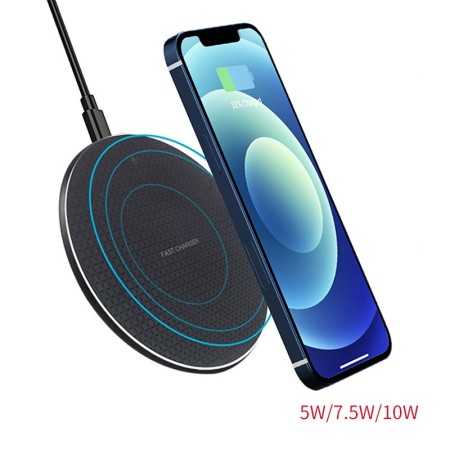 Caricatore wireless base di ricarica rapida universale 5/7.5/10 W QI micro USB