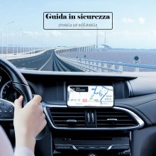 Supporto magnetico per auto 360° porta telefono cellulare smartphone universale