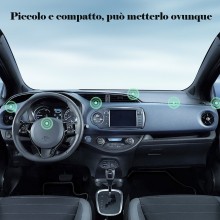 Supporto magnetico per auto 360° porta telefono cellulare smartphone universale