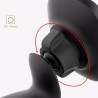 Supporto magnetico universale per auto 360° porta telefono cellular...