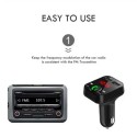 Caricatore auto Trasmettitore FM Bluetooth Lettore MP3 vivavoce wireless SD TF