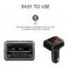 Unico Caricatore auto Trasmettitore FM Bluetooth Lettore MP3 vivavo...