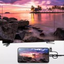 Cavo HDTV adattatore video 3in1 TYPE-C LIGHTNING MICRO USB a HDM IOS e ANDROID