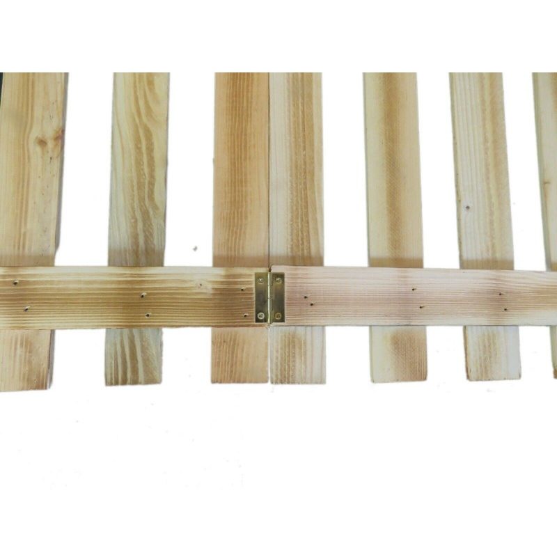 Hongu Staccionata In Legno per Albero Natale Recinto 30x120cm giard...