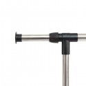 Appendiabiti Stand Attaccapanni appendi abiti Regolabile con ruote 80x42x155cm