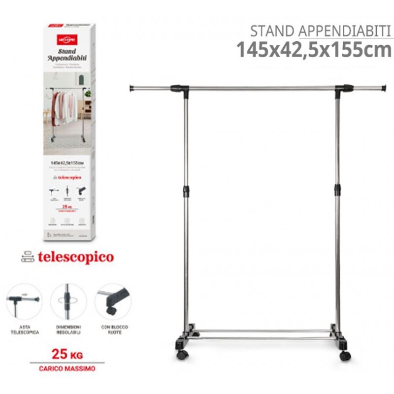 Generico Appendiabiti Attaccapanni stender appendi abiti Regolabile...
