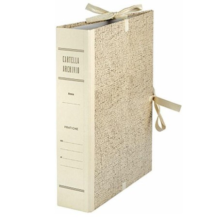 25 Cartella archivio faldoni con lacci legacci 25x35cm DORSO 10 ufficio cartelle