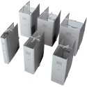 25 Cartella archivio faldoni con lacci legacci 25x35cm DORSO 10 ufficio cartelle