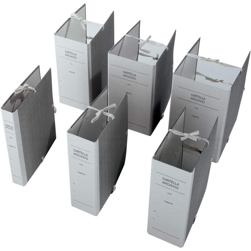 Brefiocart 25 Cartella archivio faldoni con lacci legacci 25x35cm D...