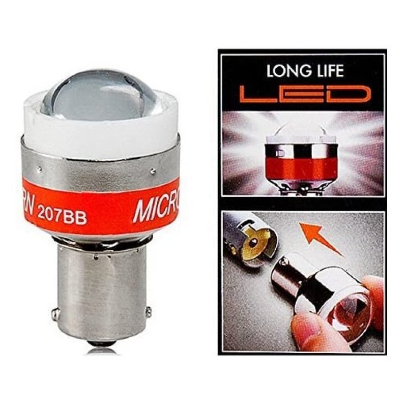 Hongu 2x BA15S 12V Lampadina LED posteriore retromarcia beep univer...