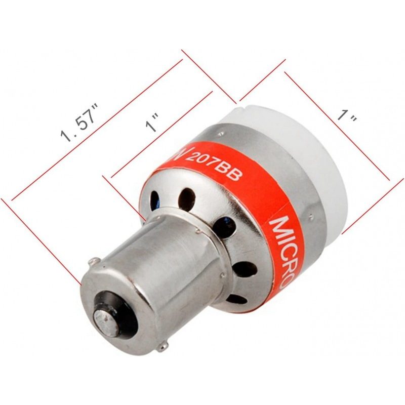 Hongu 2x BA15S 12V Lampadina LED posteriore retromarcia beep univer...