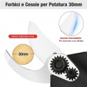 Forbici potatura cesoie a batteria 24V cordless taglio 30mm pota rami valigetta