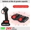 Hongu Forbici potatura cesoie a batteria 24V cordless taglio 30mm p...