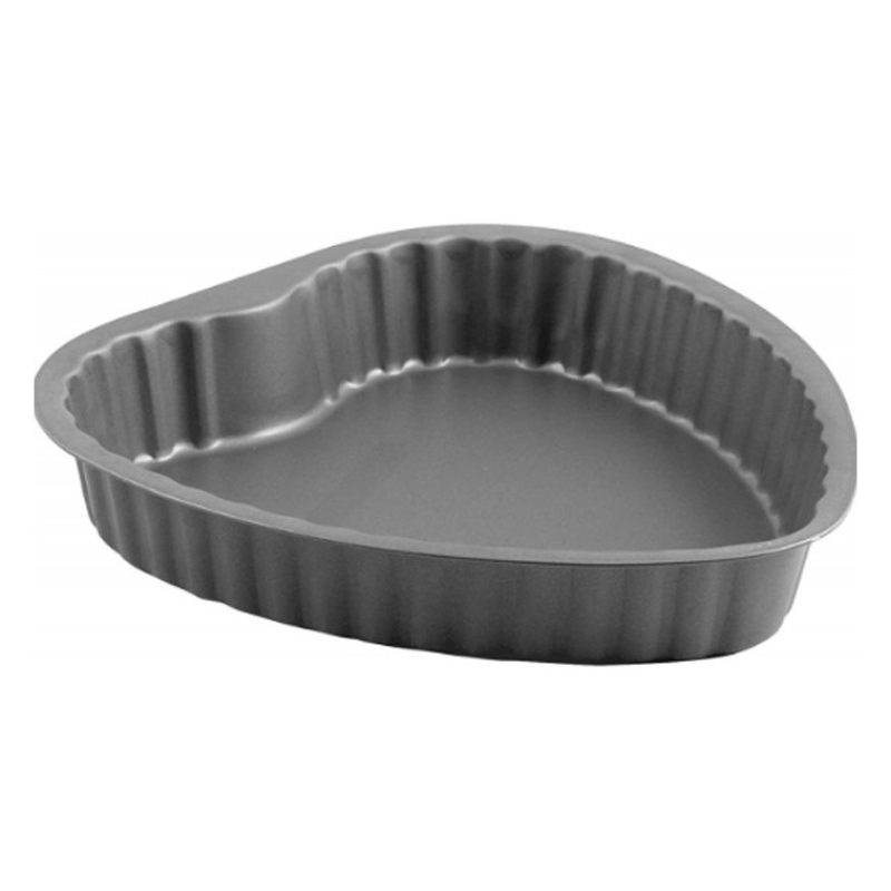 Hongu Stampo tortiera forma a cuore 25x25cm per dolci pasticceria a...