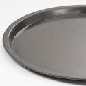Teglia da forno antiaderente per pizza tonda varie misure tortiera tegame bordo