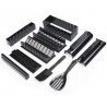 Kit sushi 11 pz onigiri riso pesce forma giappone coltello stampo giapponese