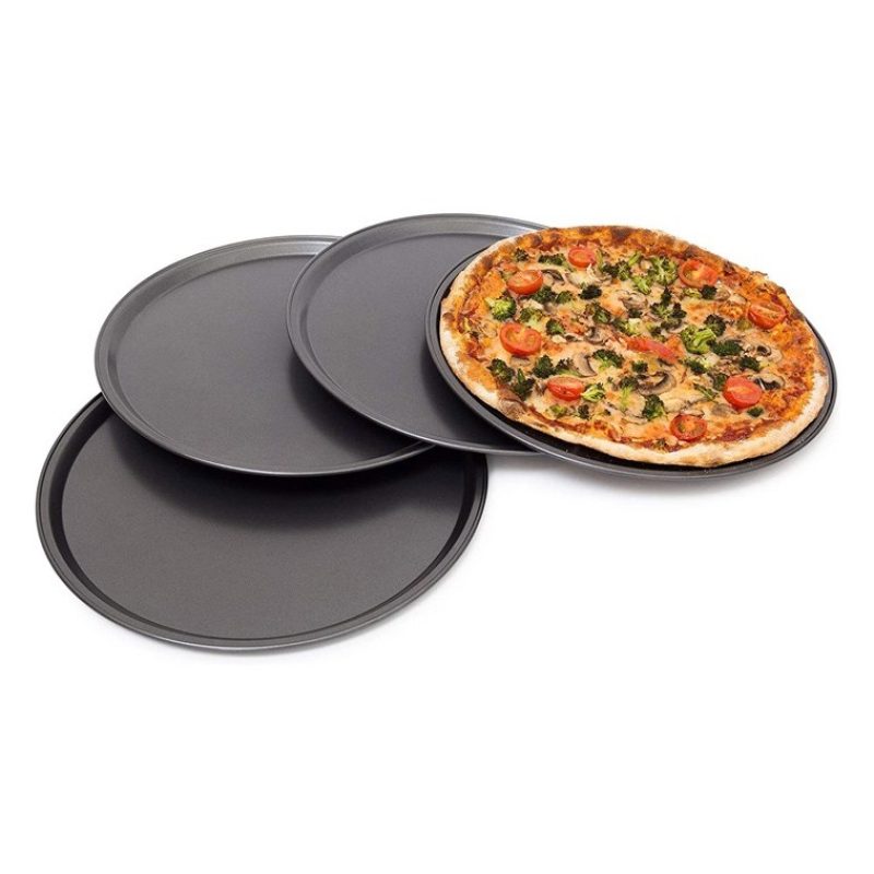 Hongu Teglia da forno antiaderente per pizza tonda varie misure tor...