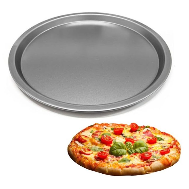 Hongu Teglia da forno antiaderente per pizza tonda varie misure tor...