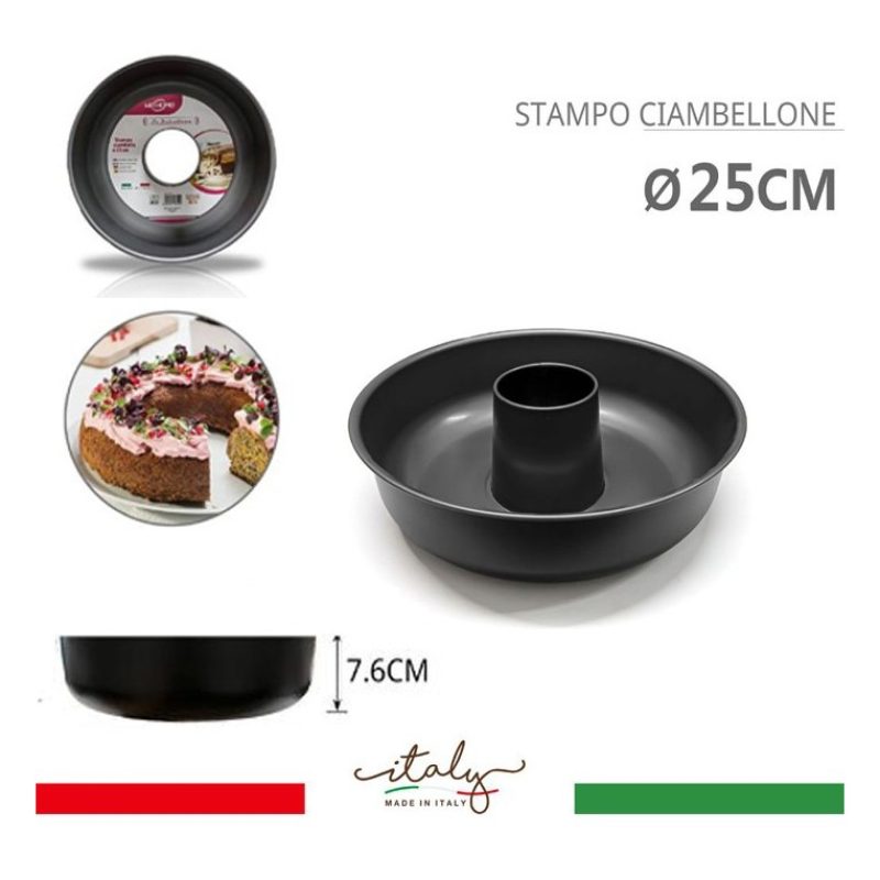 Hongu Stampo Ciambella Per Ciambellone Dolci Tortiera Cono Aperto 2...