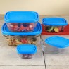 Duralex Contenitore in vetro con coperchio alimenti lavoro casa qua...