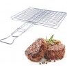 Maca Doppia griglia barbecue Graticola Leggera doppia in ferro cami...
