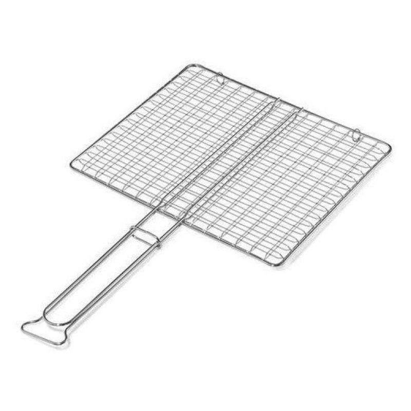 Maca Doppia griglia barbecue Graticola Leggera doppia in ferro cami...