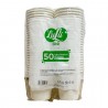 Lulù 200 pz Bicchieri da caffè in carta 90ml bianchi bicchierini be...