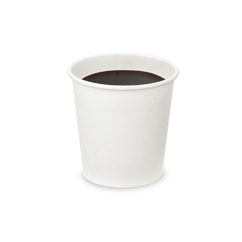 Lulù 200 pz Bicchieri da caffè in carta 90ml bianchi bicchierini be...