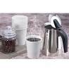 Lulù 200 pz Bicchieri da caffè in carta 90ml bianchi bicchierini be...