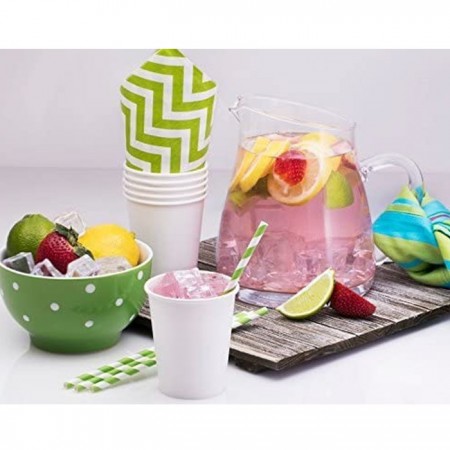 200 pz Bicchieri da caffè in carta 90ml bianchi bicchierini bevande calde acqua