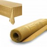 Hongu Rotolo Tovaglia in carta color oro damascata natale feste 5x1...
