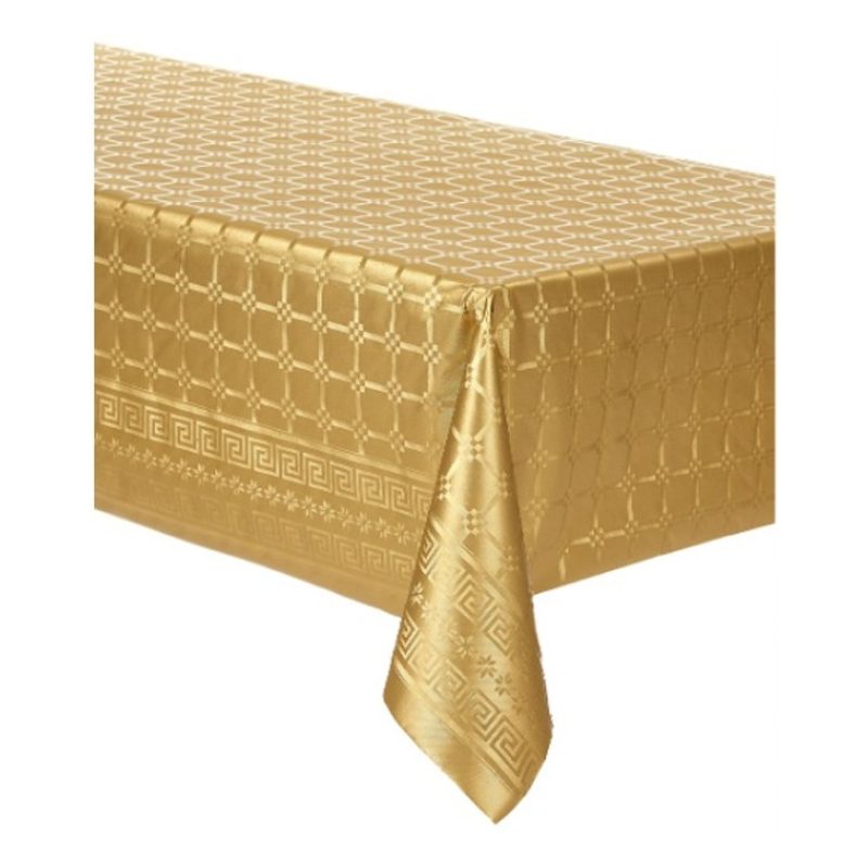 Hongu Rotolo Tovaglia in carta color oro damascata natale feste 5x1...