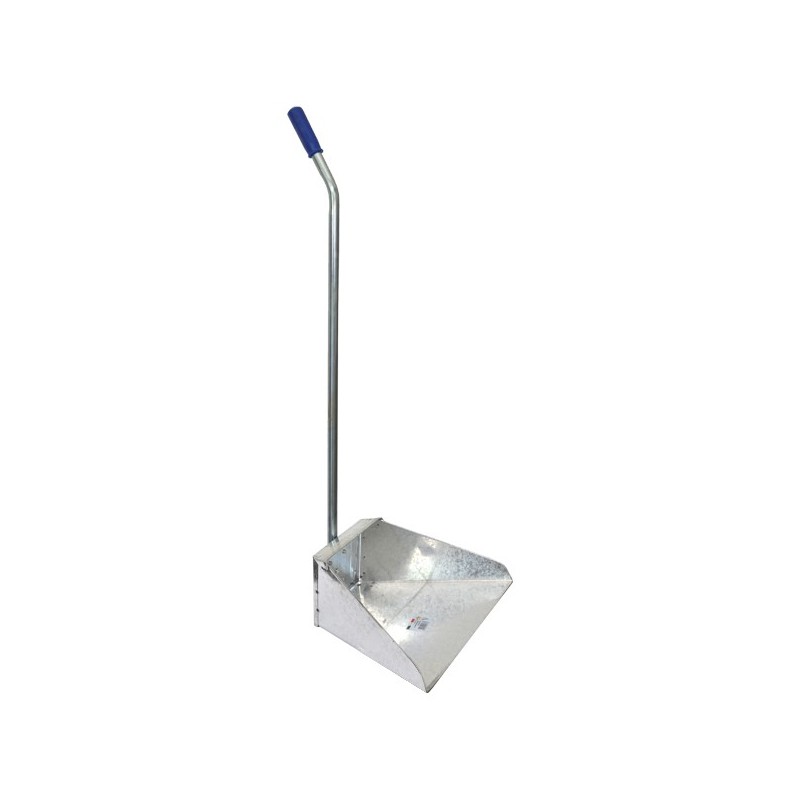 Paletta alzaimmondizia in Lamiera Zincata da 35x18x77cm spazzatura con manico