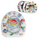 Riduttore per WC in morbido PVC x bambini sedile copri water fantasie assortite