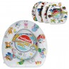 Riduttore per WC in morbido PVC x bambini sedile copri water fantas...