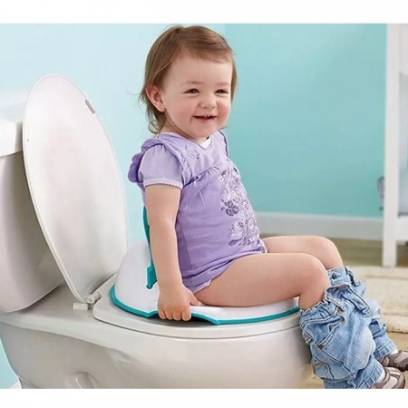 Riduttore per WC in morbido PVC x bambini sedile copri water fantasie assortite