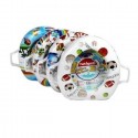 Riduttore per WC morbido PVC bambini sedile copri water manici fantasia casuale