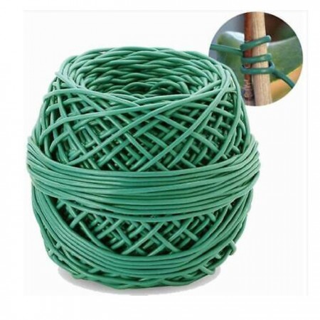 FILO da 3mm 500g  legaccio tubino per legatura gomitolo in plastica PVC piante