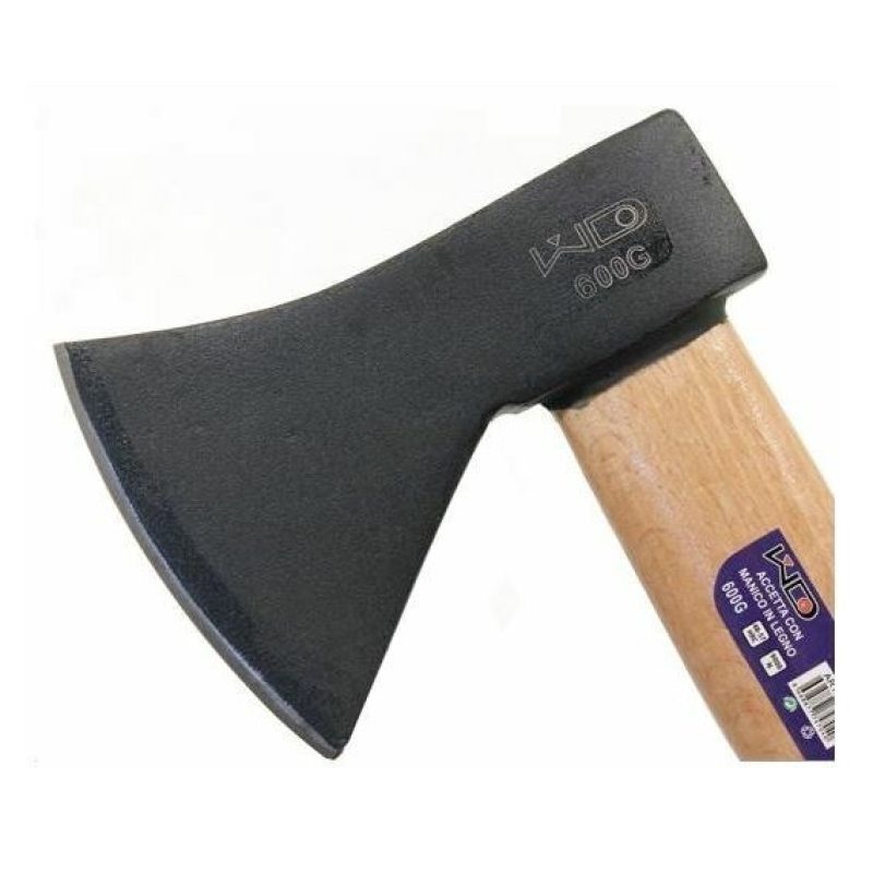 Hongu Accetta ascia Spaccalegna 38cm Lama 100mm 800gr acciaio Manic...