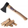 Hongu Accetta ascia Spaccalegna 36.5cm Lama 110mm 600gr acciaio Man...